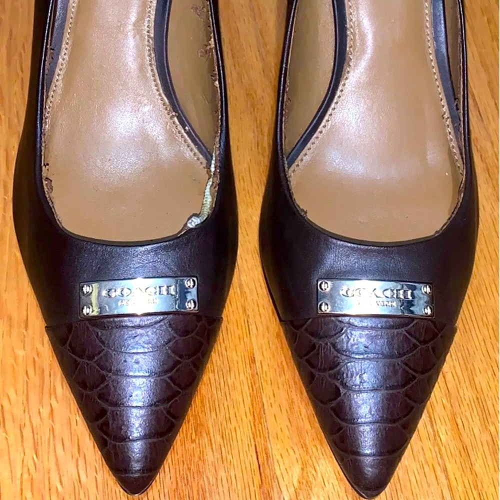 Coach pumps